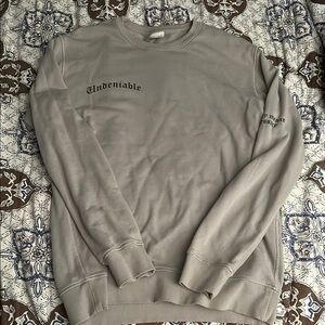 Undeniable Gray Men's Sweater